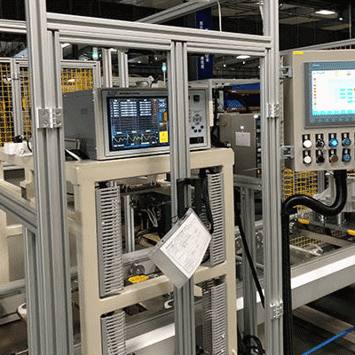 Gut aussehende Schweißlinie