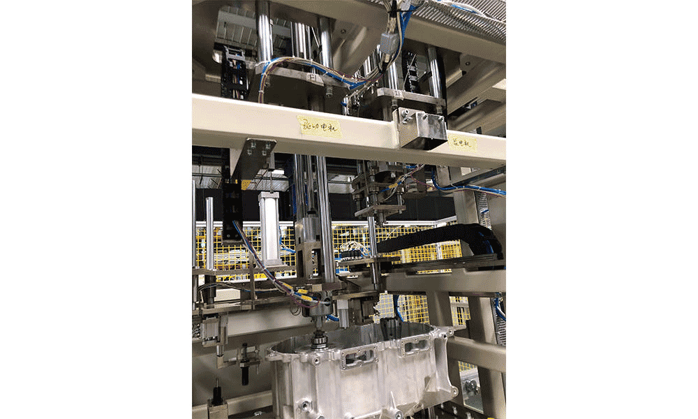 電気駆動モーターの組み立てとテストライン