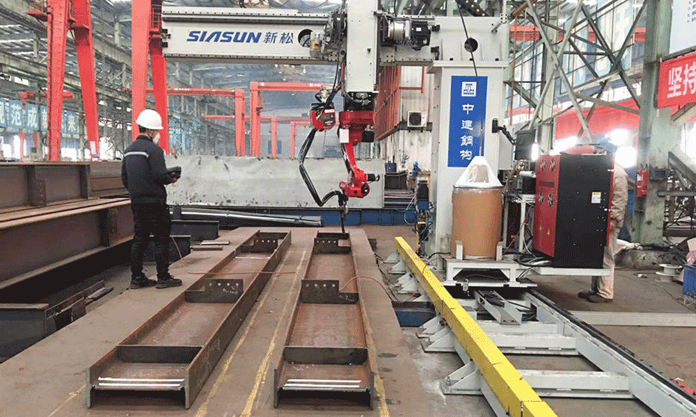 SIASUN Teach-Free-Schweißroboter