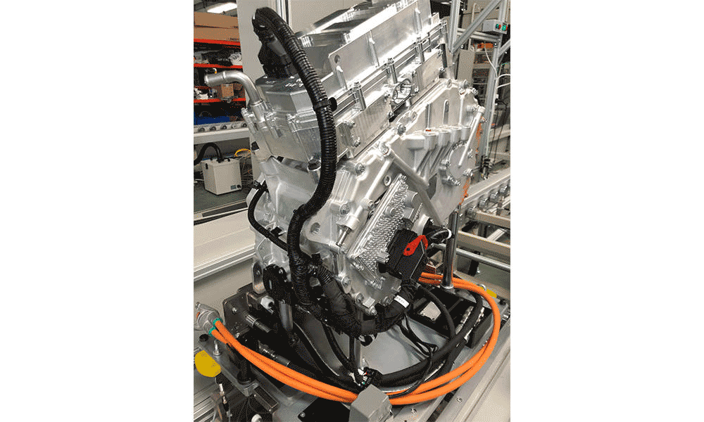 電気駆動モーターの組み立てとテストライン