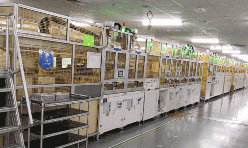 Producción E/E de vehículos de nueva energíaSoluciones de automatización