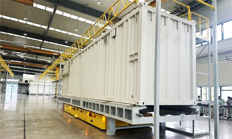 Die intelligenten Fertigungsfähigkeiten der SIASUN-Schwernutzlast-Mobilroboter（Bilder 1）