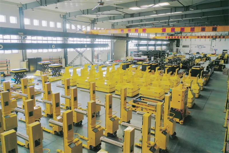 Mobile Roboterproduktion Workshop am Hauptsitz von SIASUN in China