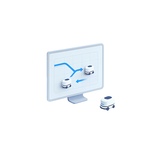 フォークリフト式移動ロボット