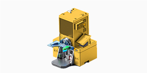 Zentraler getriebegestützter mobiler Montageroboter