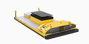 Mobiler Roboter für die Automobilmontage mit einem Hub