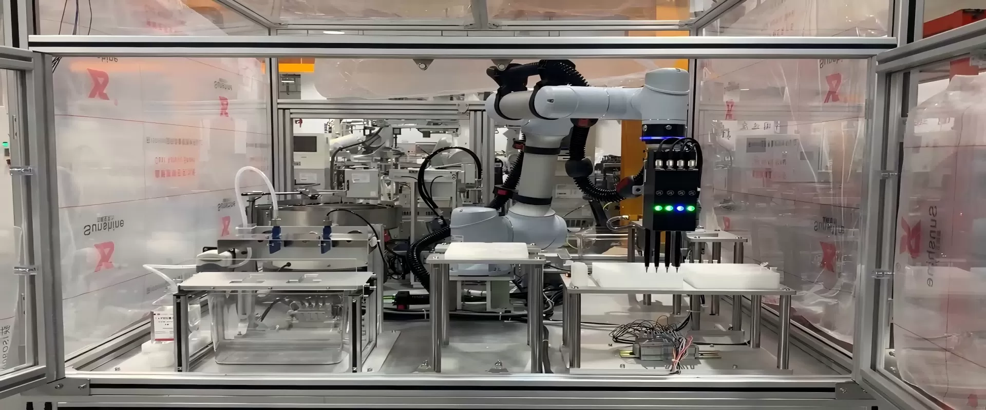 芯片试剂滴液反应自动化解决方案