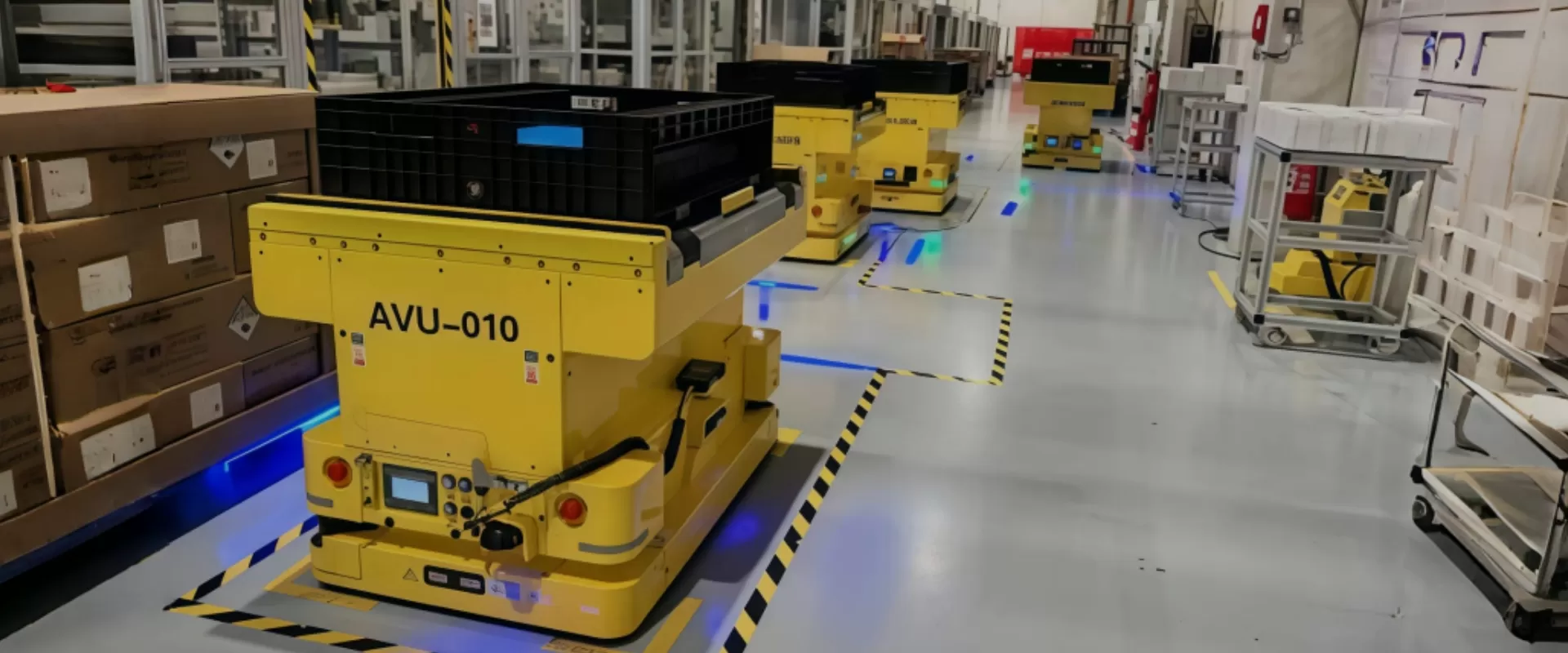 锂电池制造后段移动机器人解决方案