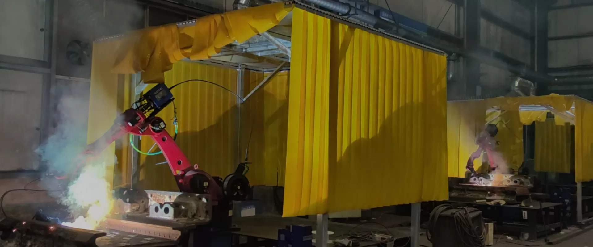 煤矿机械焊接工作岛