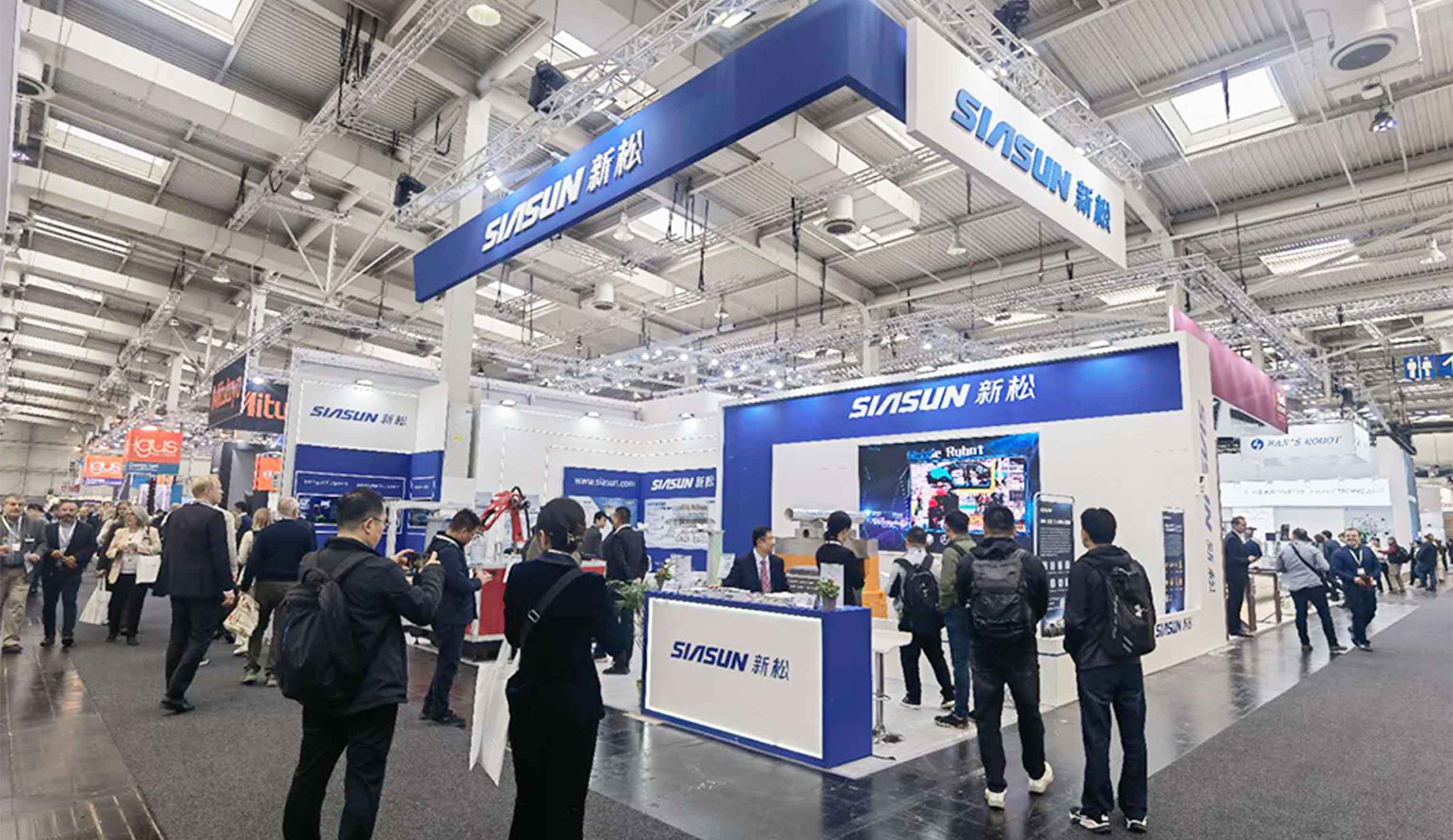 星辉平台娱乐盛装亮相德国汉诺威工博会