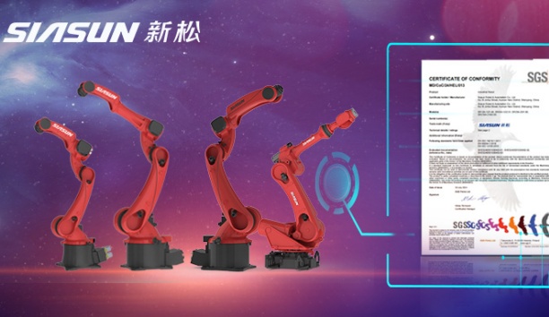 新机型工业机器人通过欧盟CE认证！星辉平台娱乐“出海”大家族再添新成员