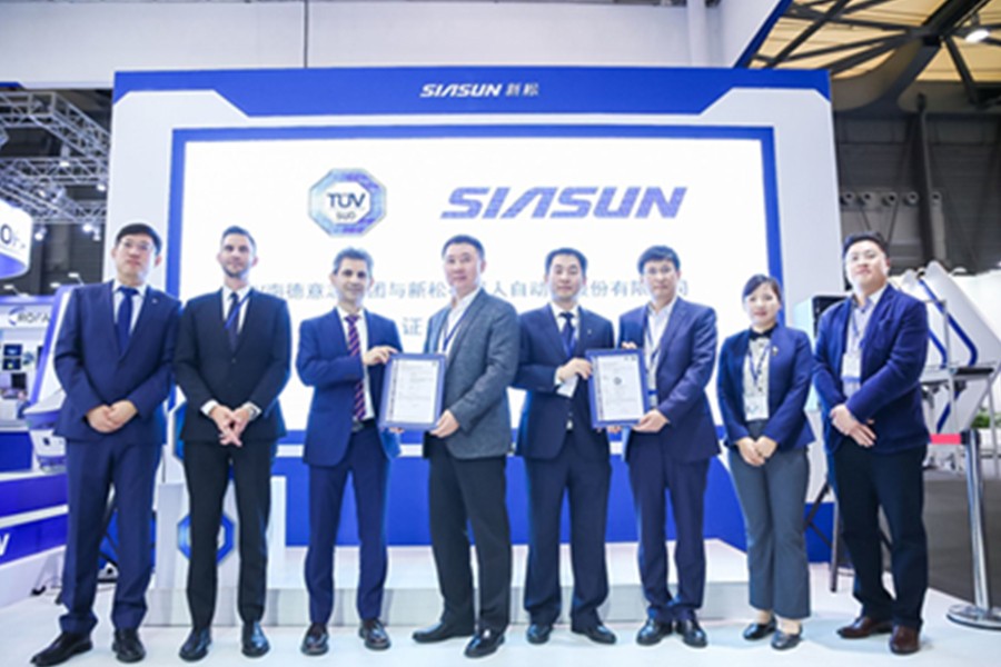 移动机器人整系统通过欧盟CE认证，星辉平台娱乐国际化征程再立新的里程碑